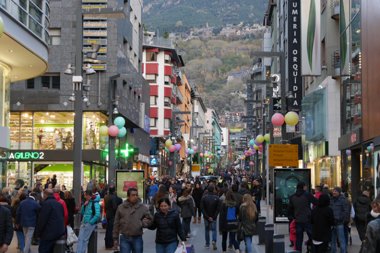 Andorra Population All PYRENEES France Spain Andorra   Population Andorra 768x512 