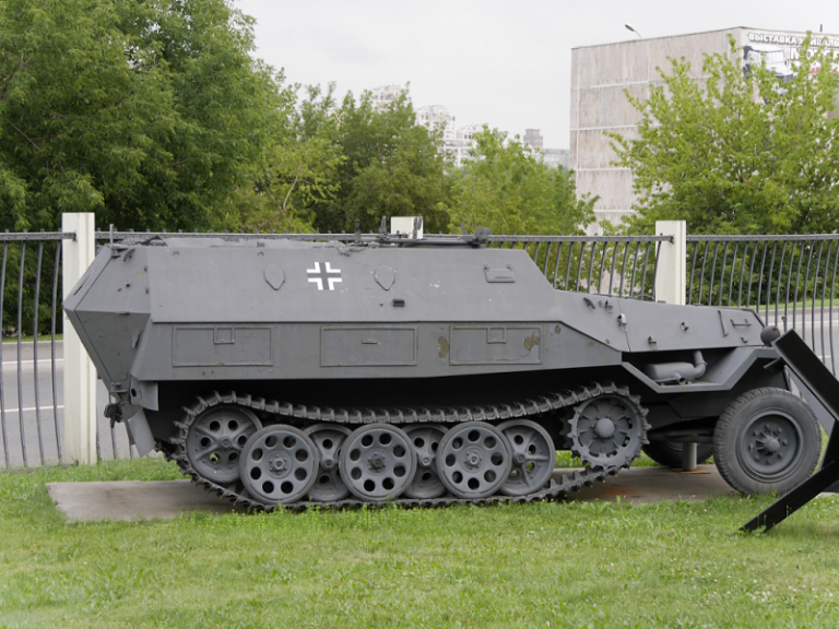 The Model Tatra OT 810 Of The Sd Kfz 251 Sonderkraftfahrzeug 251