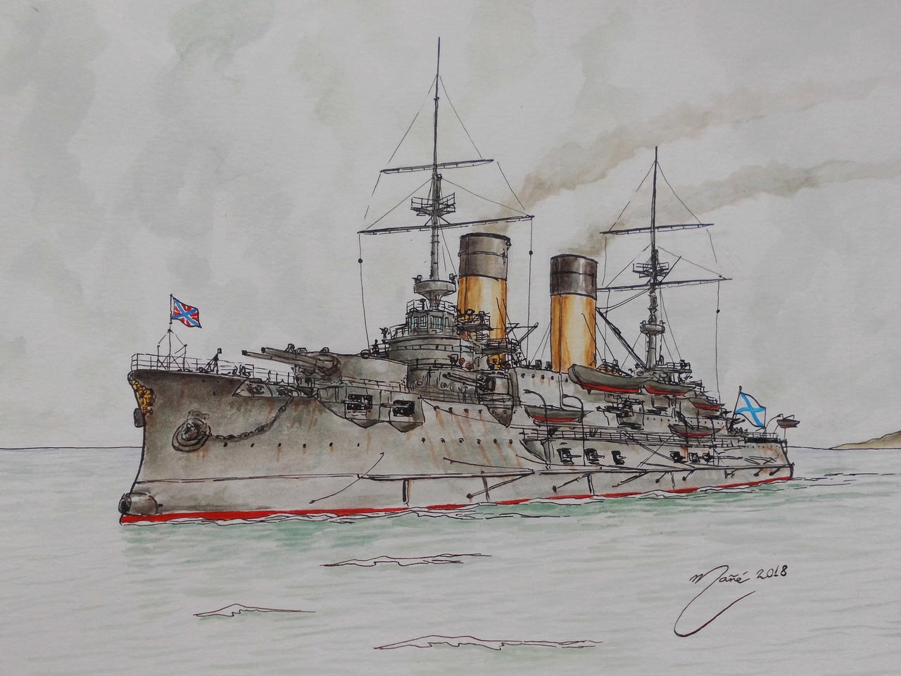 Borodino Pre-dreadnought Russia Schlachtschiff 1:1100 DeAgostini Militär T61 8 