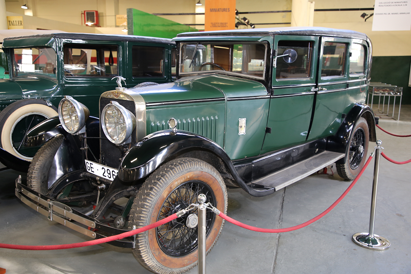 Hispano-Suiza T48 4C Limousine. Fabriqué en 1928 en Espagne.Musée de voitures à Lleida
