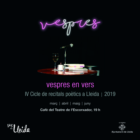 Spring poetry in Lleida with a new edition of “poetic evenings”