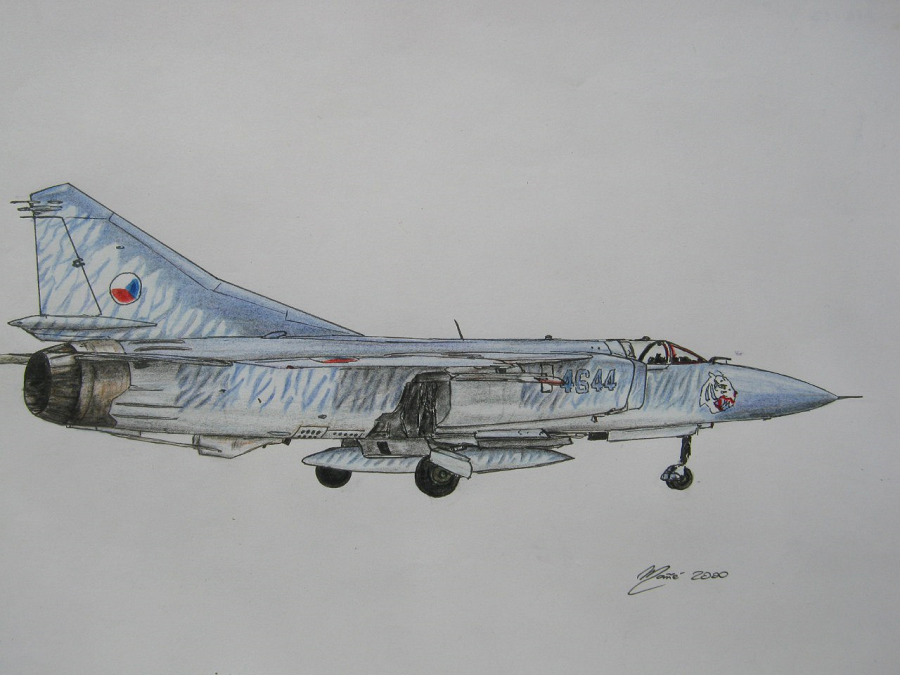ВВС Чехословакии МиГ 23