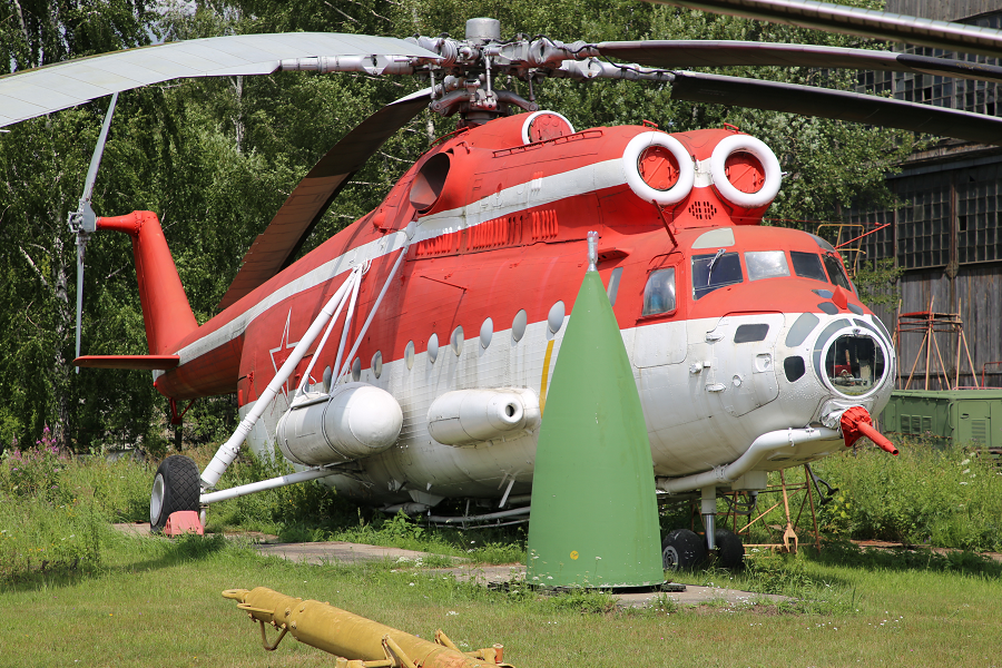 Ми-6 ПЖ. Советский пожарный вертолет образца 1967 года