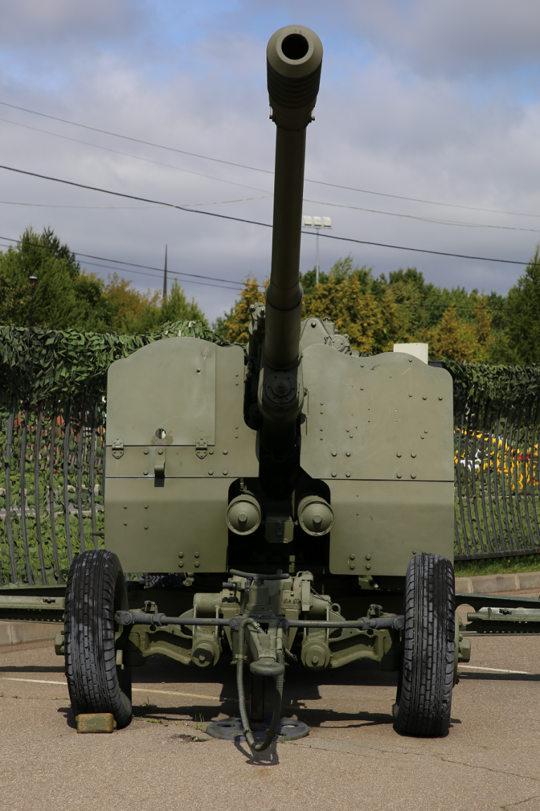 A Soviet 100 mm anti-aircraft gun (KS-19). Developed in 1947 * All ...