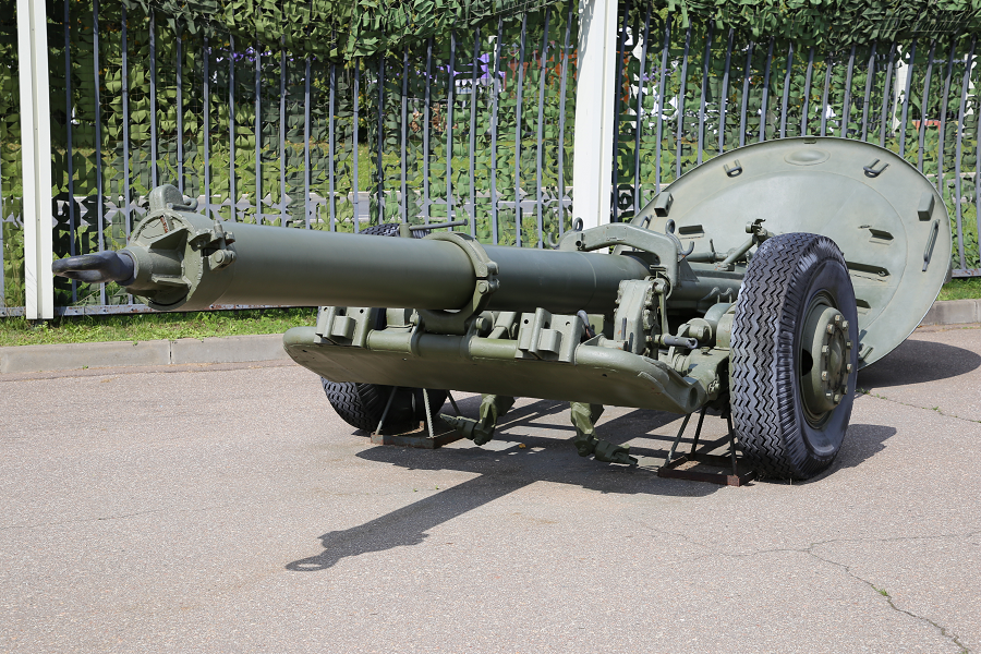 Советский 240-мм миномет (М 240) времен Великой Отечественной войны