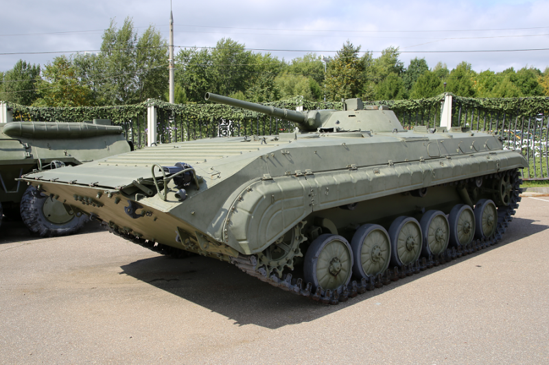 A Soviet BMP-1 infantry fighting vehicle * All PYRENEES · France, Spain ...