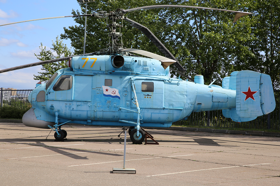 Советский корабельный противолодочный вертолет КА 25 ПЛО образца 1965 года