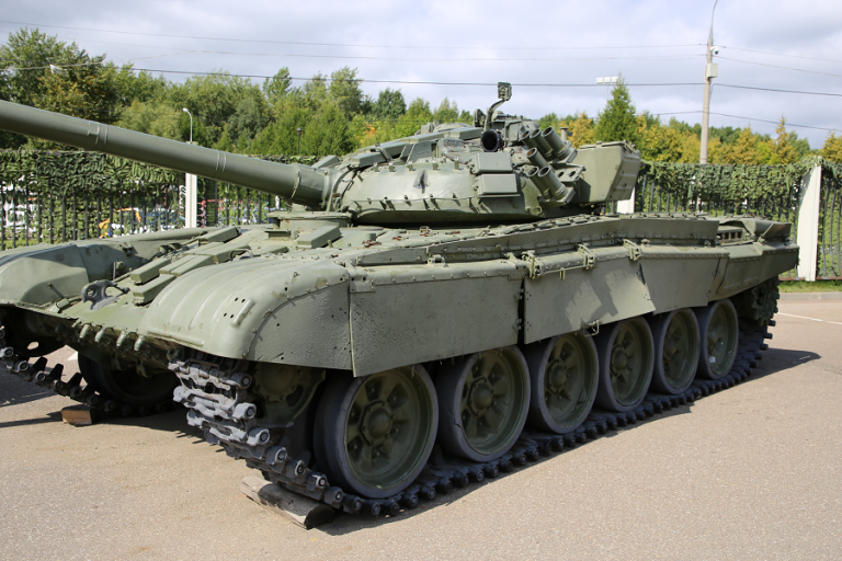 A Soviet Main tank T-72. Developed in 1973 * All PYRENEES · France ...