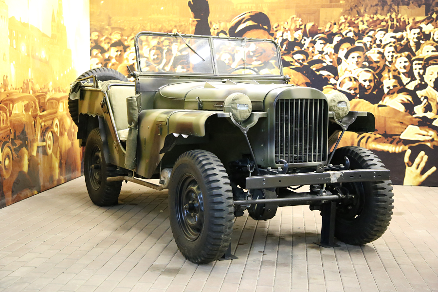 ГАЗ 64 Командирский автомобиль времен Великой Отечественной войны