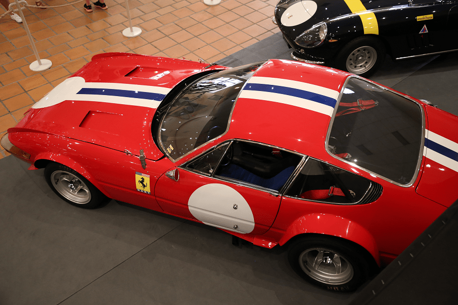 Ferrari Daytona Gr.4. Красная версия_вид сверху