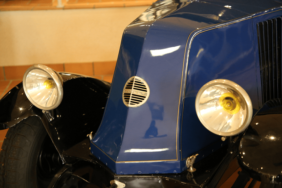 Renault Type KJ1. Couleur bleue 1922_phares_lumiere_feux