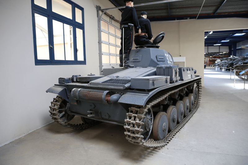 Panzer II tank. PzKw II (Sd. Kfz 121) * All PYRENEES · France, Spain ...