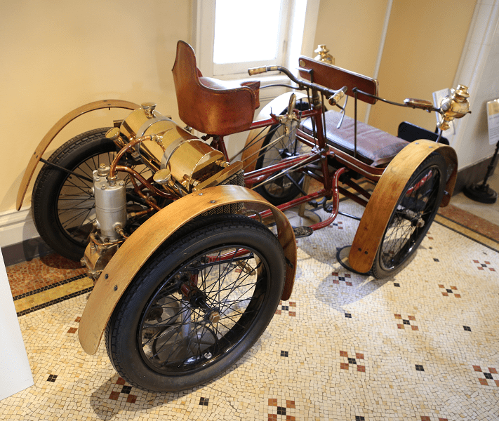 Французский квадроцикл Darracq Perfecta №2 Type Touriste образца 1899 года