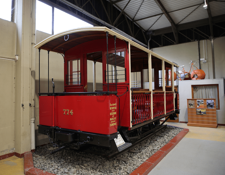 Лионский трамвай образца 1907 года (Франция)