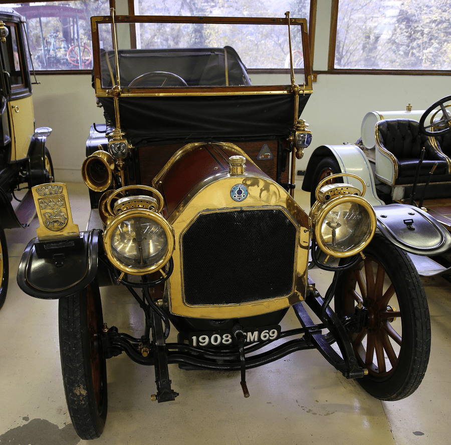 Французский Berliet Type Double Phaeton C2 образца 1908 года