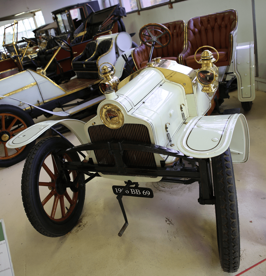 Французский Sizaire et Naudin Sport Type F1 Voiturette образца 1908 года
