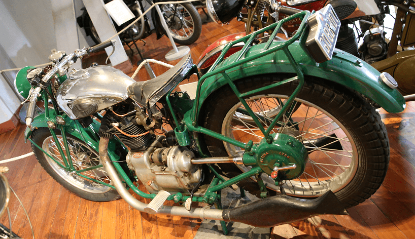 Зеленая Ultima 500 D3 образца 1934 года