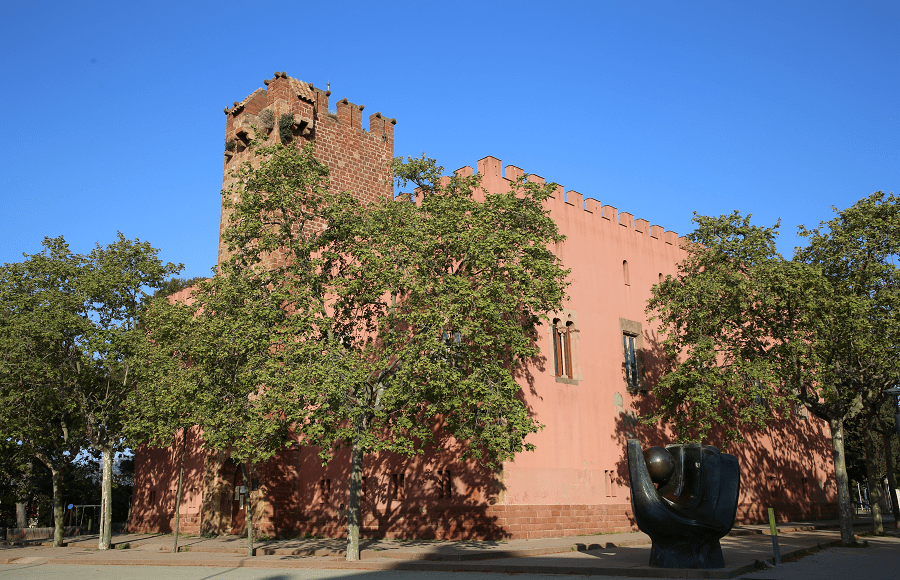 The Viladecans Red Tower - medieval fortification