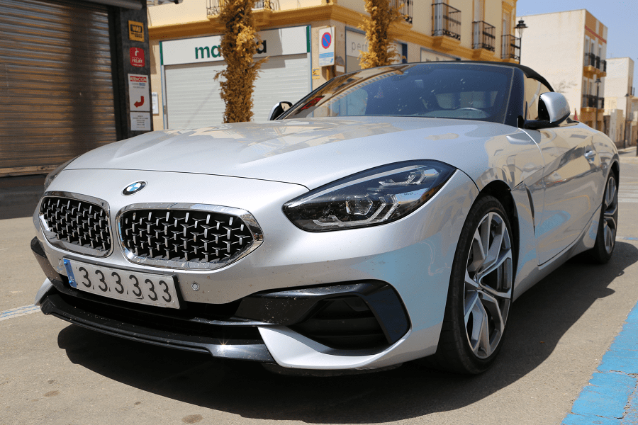Bmw Z4 Sdrive i G29 Silver Version All Pyrenees France Spain Andorra