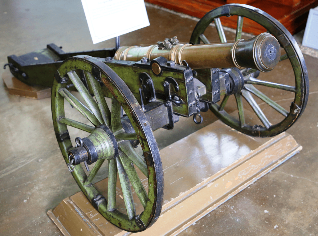 ¾-pounder (40 mm) cannon * All PYRENEES · France, Spain, Andorra