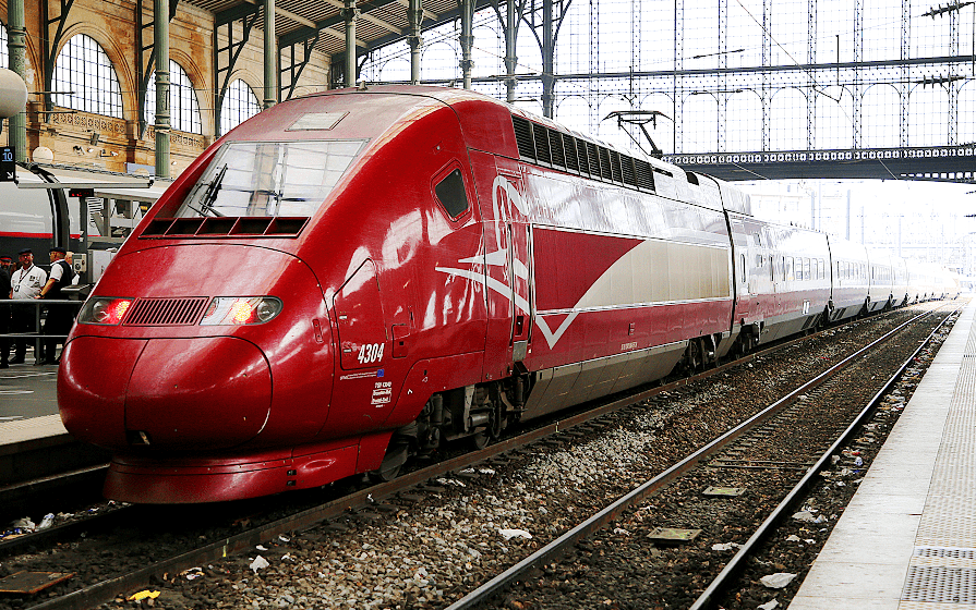 TGV PBKA Thalys train grande vitesse quadricourant TOUTES